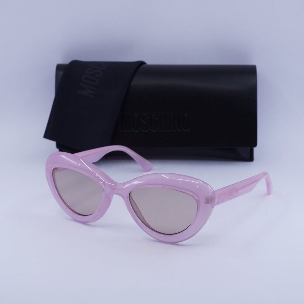 Final Price! Moschino MOS163/S 035J U1 Pink Sunglasses